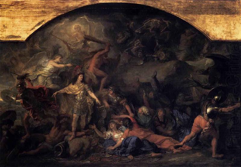 Charles le Brun The Conquest of Franche Comte china oil painting image